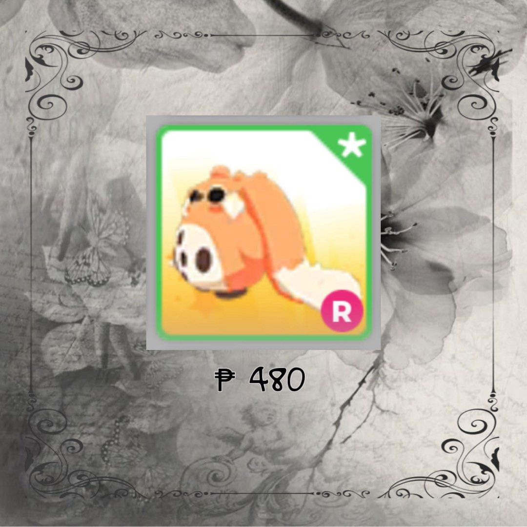 Ride cabbit adopt me pets roblox (Category: In-Game Products) located in Guinobatan. Submitted by riescart (Listing ID 1469408782, Image 1). Description: MOP: Gcash.