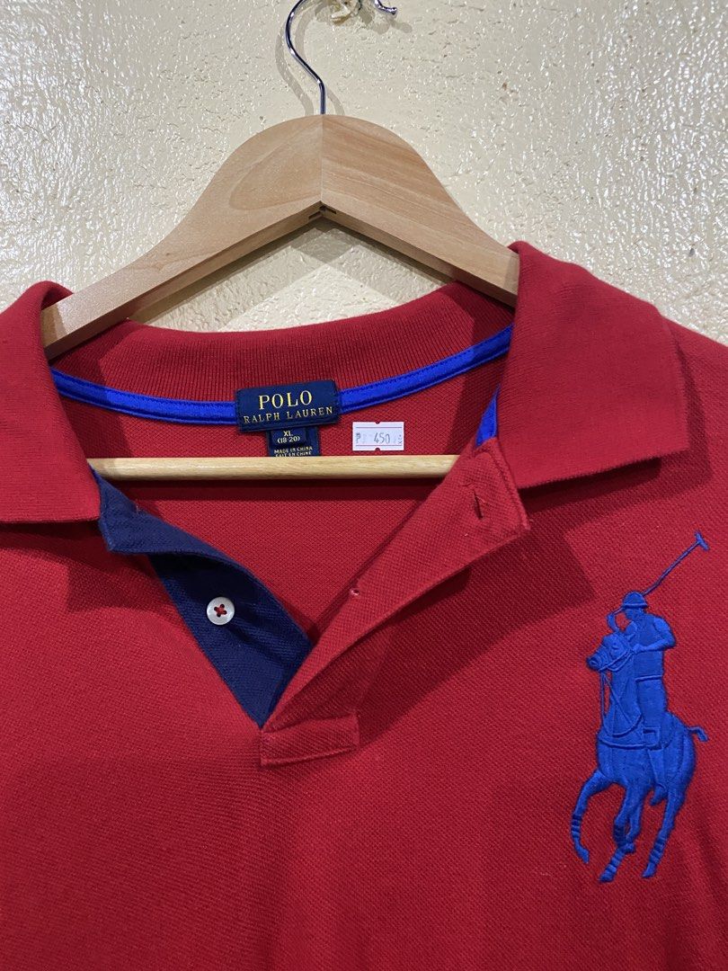 rl polo longsleevs (Category: Tshirts & Polo Shirts ) located in Calapan. Submitted by mnlhabithrift23 (Listing ID 1469516713, Image 2). Description: Width : 19 Length : front 26 | back 28 Color rate : 9/10 Issue : none color may change due to lighting.