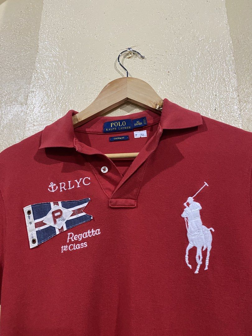 Rl polo shirt (Category: Tshirts & Polo Shirts ) located in Calapan. Submitted by mnlhabithrift23 (Listing ID 1469516495, Image 2). Description: Width : 19 Length : 26 Color rate : 8.5/10 Issue : sign of usage color may change due to lighting.