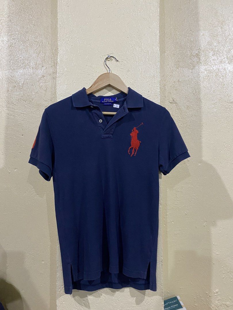 Rl poloshirt (Category: Tshirts & Polo Shirts ) located in Calapan. Submitted by mnlhabithrift23 (Listing ID 1469516469, Image 1). Description: Width : 19 Length : 26 Color rate : 8/10 Issue : collar fade color may change due to lighting.