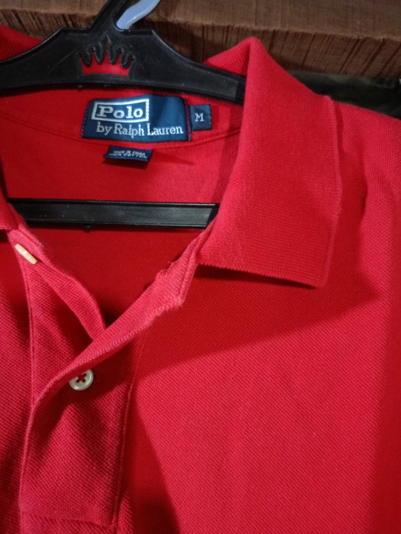 RL poloshirt (Category: Formal Shirts) located in Manila. Submitted by raymund2501 (Listing ID 1469571548, Image 2). Description: for sale medium on tag 22 x 28 inches dimes good condition.