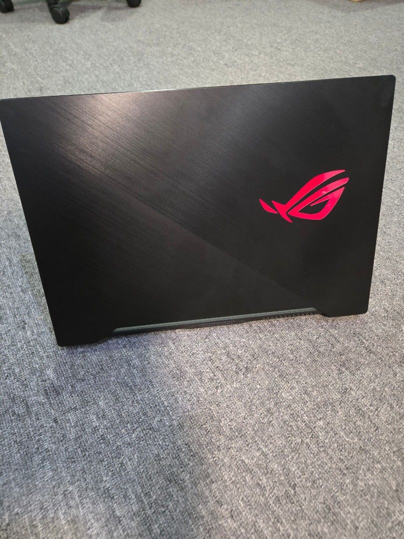Rog Zephyrus M15 GU502G (Category: Laptops & Notebooks) located in Bulacan. Submitted by jmdmnlng (Listing ID 1469499686, Image 3). Description: Rog Zephyrus M15 GU502G D.O.P. - December 2019 Specs: i7-9750H GTX 1660ti 6GB 32GB ram 1TB SSD Original charger included Battery replaced this year, original battery no longer holds charge so I replaced it, but I will also give the original battery. Negotiable .