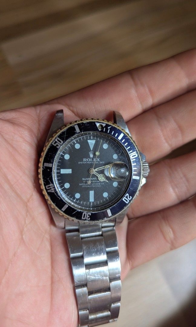 ROLEX WATCH AS IS (Category: Luxury Watches) located in Pasay City. Submitted by aatapparelshop (Listing ID 1469494354, Image 3). Description: As is nakuha lng po sa garage sale po dm 📩 running papo yan automatic.