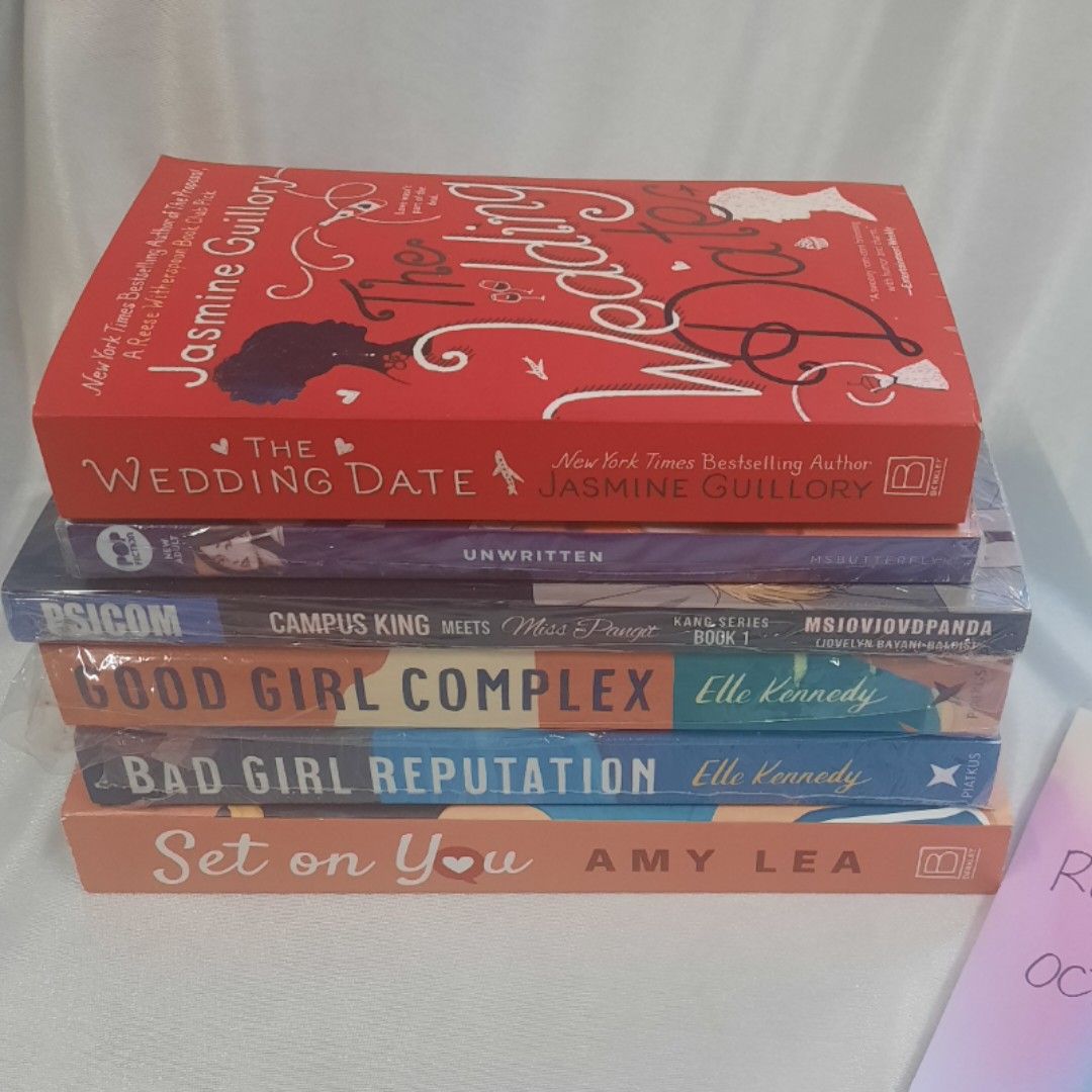 Romance Books (Category: Storybooks) located in Manila. Submitted by 9jstn22 (Listing ID 1469451160, Image 1). Description: - Prices in each photo - Bundle price of ₱600 ✨️TAKE ALL books for ₱1,100 + free random books✨️ - MOP: GCash - MOD: J&T/Lalamove - PM me for more pictures.