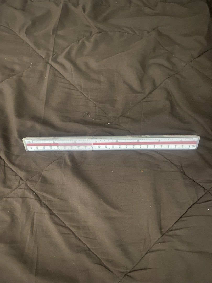 Rotring triangular scale (Category: Stationery & School Supplies) located in Batangas. Submitted by raphaeli (Listing ID 1469504848, Image 1). Description: One term kang nagamit and slight nego. Dm for mo detail para sa item. Pref meet up around manila.