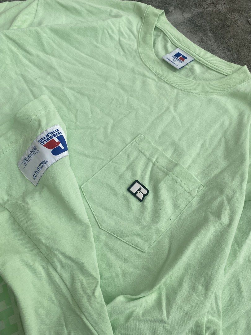 Russel Athletic Tee (Category: Announcements) located in Manila. Submitted by dl_thrift30 (Listing ID 1469395608, Image 2). Description: Excellent Condition No issue Size XL 26 width 30 Lenght .