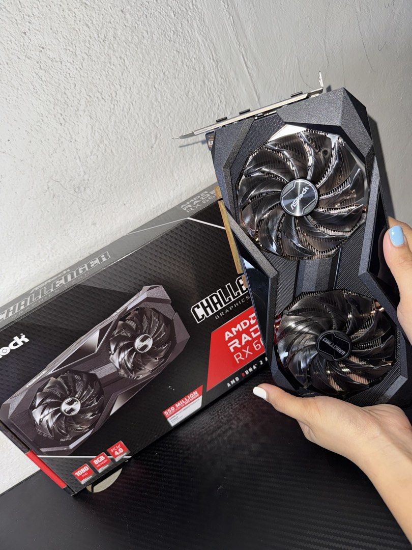 Ryzen 5 5600/ RX6600 (Category: Desktops) located in Manila. Submitted by streetrags.ph (Listing ID 1469541231, Image 2). Description: 1 year pc complete with box and receipt still on warranty Can play AAA games Solid 1080P Gaming Specs: Ryzen 5 5600 RX 6600 8GB Patriot Signature Black (2x8)16GB 3200Mhz Gigabyte B550M Adata 500 GB M.2 Antec meta V550 W Cooler Master Spectrum V3 Antec AX20 Eliteblack case Darkflash RGB fans Optional: add 3k for Ao