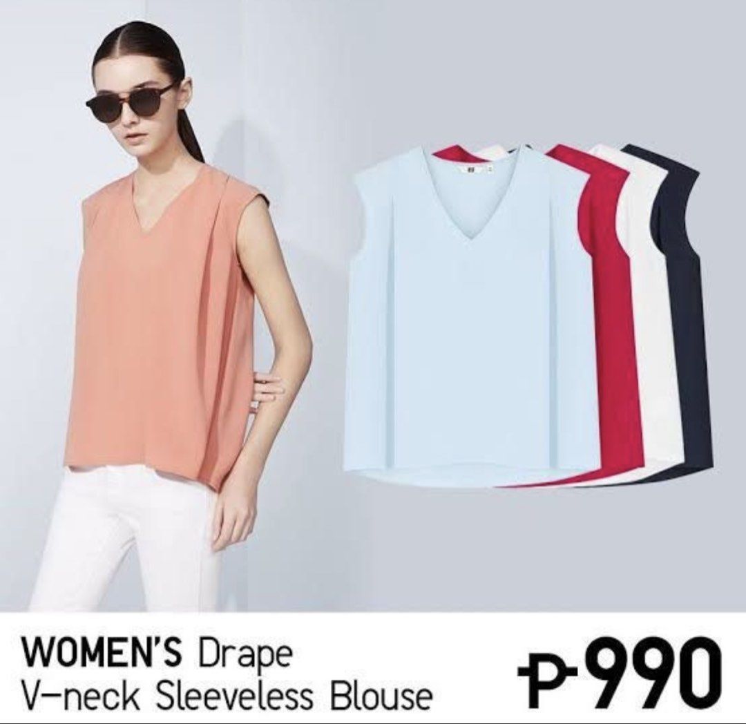 SALE‼️UNIQLO Drape top (Category: Blouses) located in San Jose del Monte. Submitted by senorita_wella (Listing ID 1469411832, Image 1). Description: .
