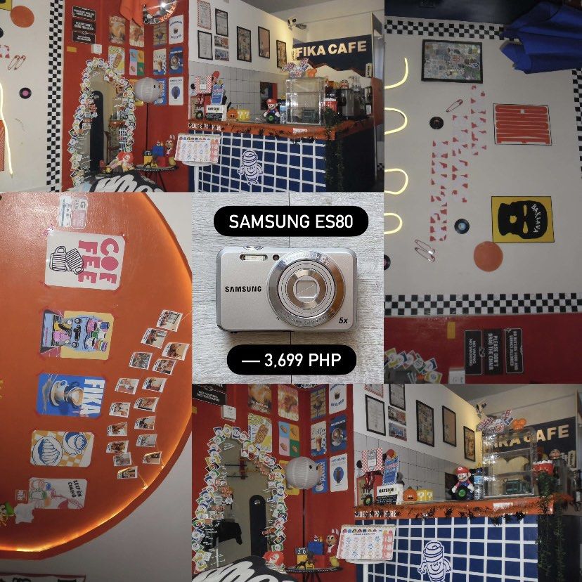 Samsung ES80 Digital Camera (Category: Cameras) located in Bacoor. Submitted by hananins2716 (Listing ID 1469497313, Image 3). Description: Minimal LCD Burn.