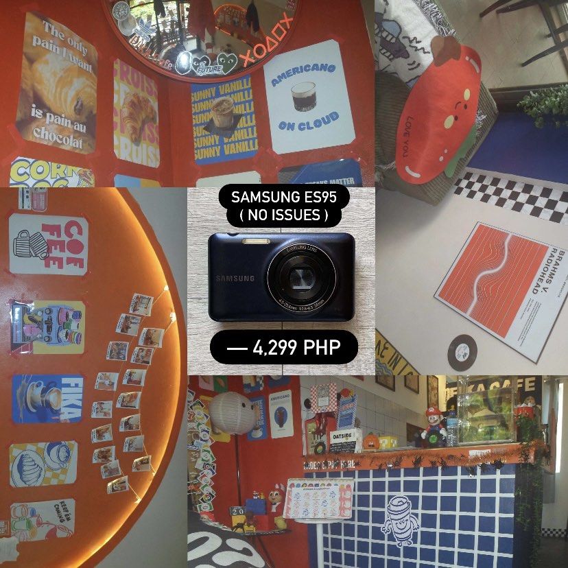 Samsung ES95 (Category: Cameras) located in Bacoor. Submitted by hananins2716 (Listing ID 1469497081, Image 3). Description: NO ISSUES.
