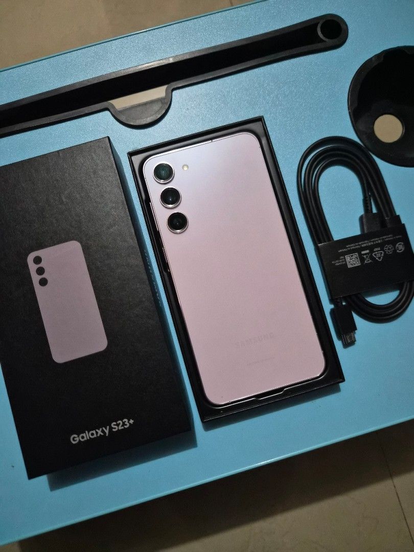Samsung S23 Plus - 256gb Lavender (Category: Samsung) located in Tuguegarao City. Submitted by erika_ja (Listing ID 1469405735, Image 1). Description: Samsung S23 Plus 5g 256gb Lavender - complete set (with box, cable charger, and sim ejector) - no issue, no dents or scratch - almost new, ntc approved can ship via lbc cod or cop downpayment required atleast 2k willing to message / vidcall thru vber or fɓ.