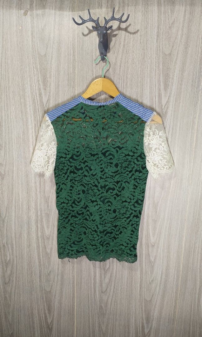 Sandro Blouse (Category: Blouses) located in Milaor. Submitted by lootinout (Listing ID 1469568823, Image 3). Description: Sandro Blouse ✅Size: 2 ✅Width: 16.5 ✅Length: 24.5 ✅Color Rate: 9.5/10 ✅No Issue ✅Need Wash ✅Location: Bicol Naga City, Camarines Sur ✅Courier: J&T Express/Flash Express ✅MOP: Gcash only.