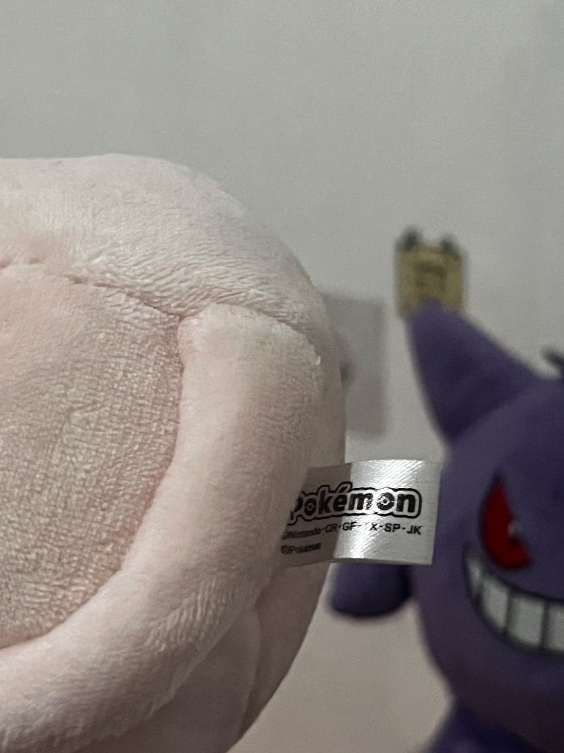 San-Ei Pokémon Mew Plush (Category: Plushies & Soft Toys) located in Tarlac. Submitted by theoshawott_adventureph (Listing ID 1469513143, Image 3). Description: - Authentic San-Ei Pokémon Mew plushie with official tag attached - Model: X41026 - Super soft pink fabric with detailed embroidered blue eyes and curled tail - Meetup or shipping options available across the Philippines.