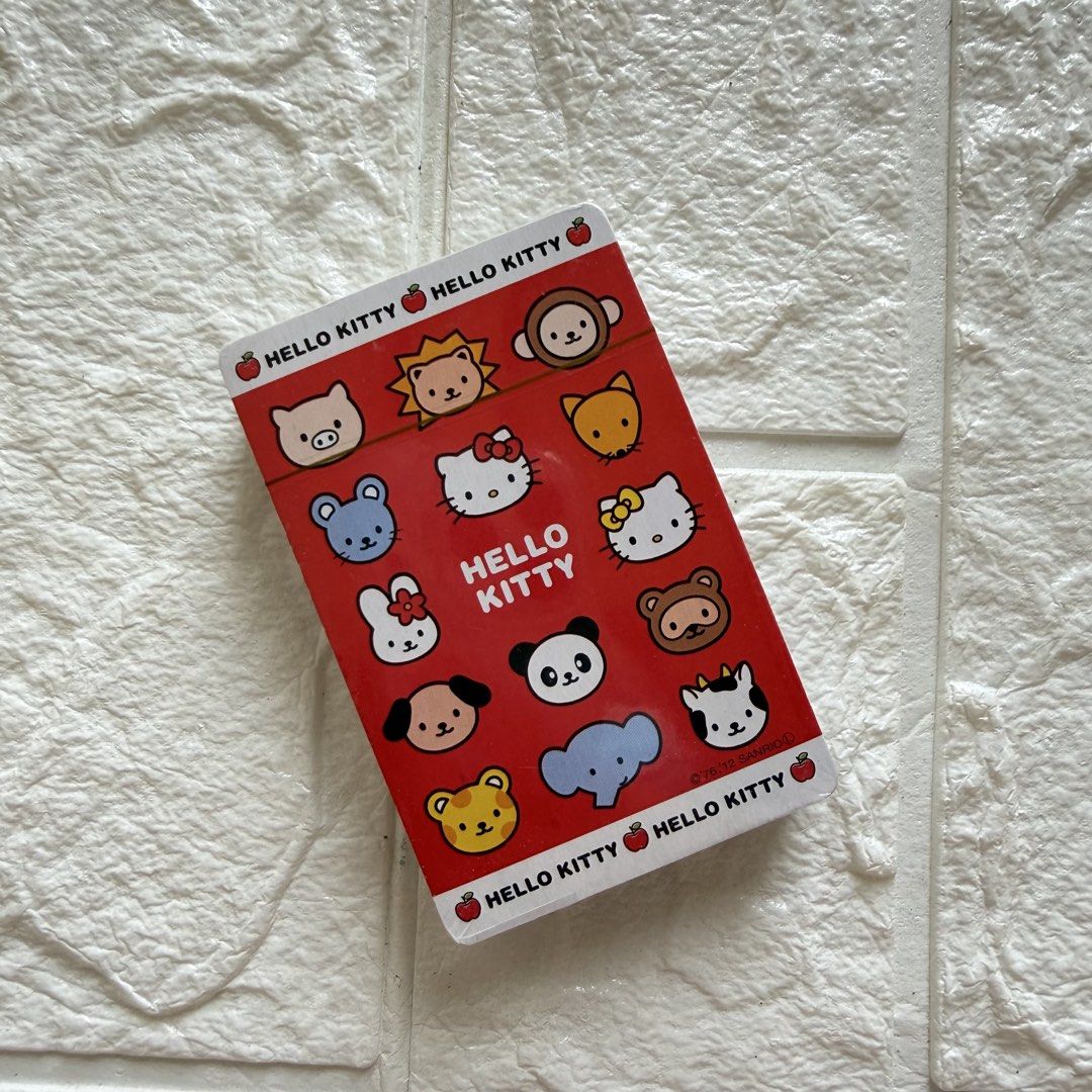Sanrio Hello Kitty Playing Cards Heisei Era (Category: Interactive Toys) located in Ajuy. Submitted by komore.nekooo (Listing ID 1469557676, Image 2). Description: Sealed, never opened 🍡🤍.