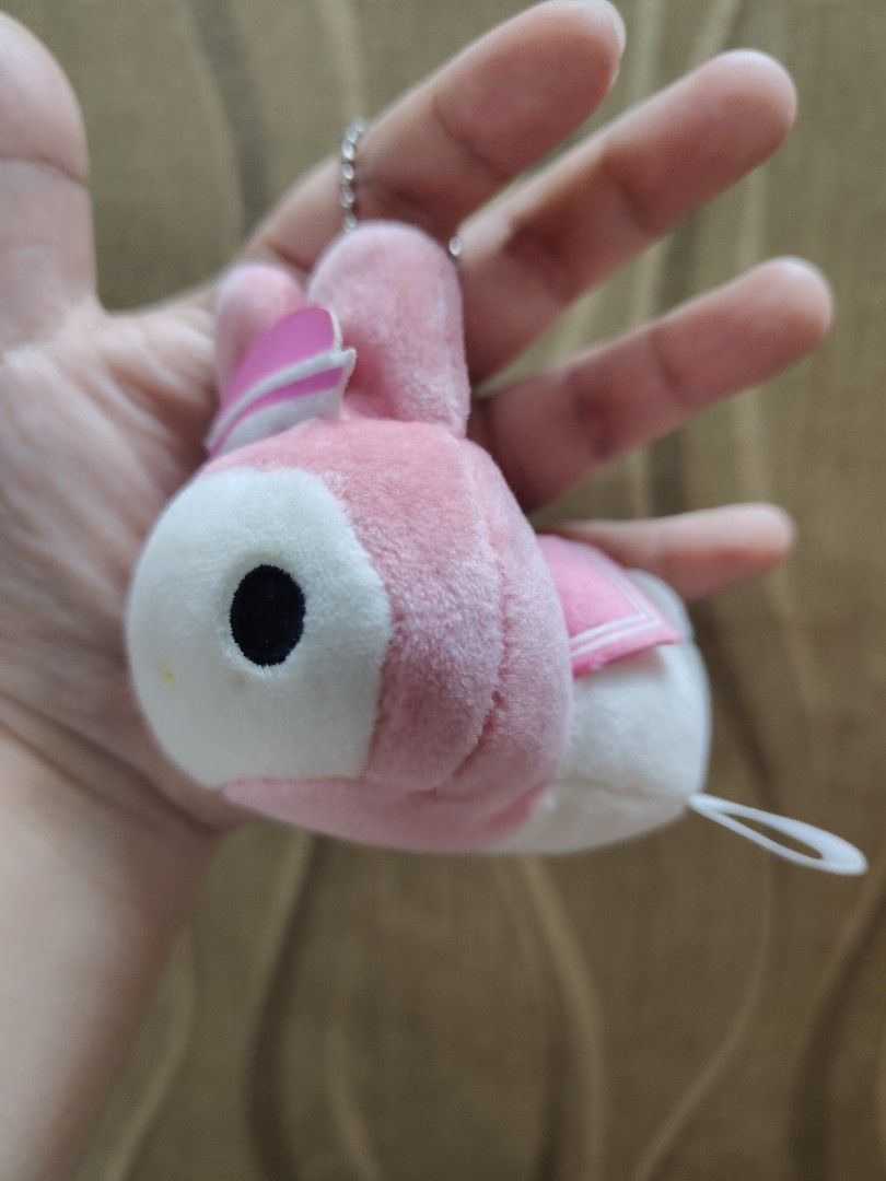 Sanrio My Melody Plush Charm (Category: Plushies & Soft Toys) located in Santa Rosa. Submitted by mmps249.1 (Listing ID 1469403645, Image 2). Description: Crossposted Mine now, pay now shipping courier: JRS only Gcash payment upon order No reservations.