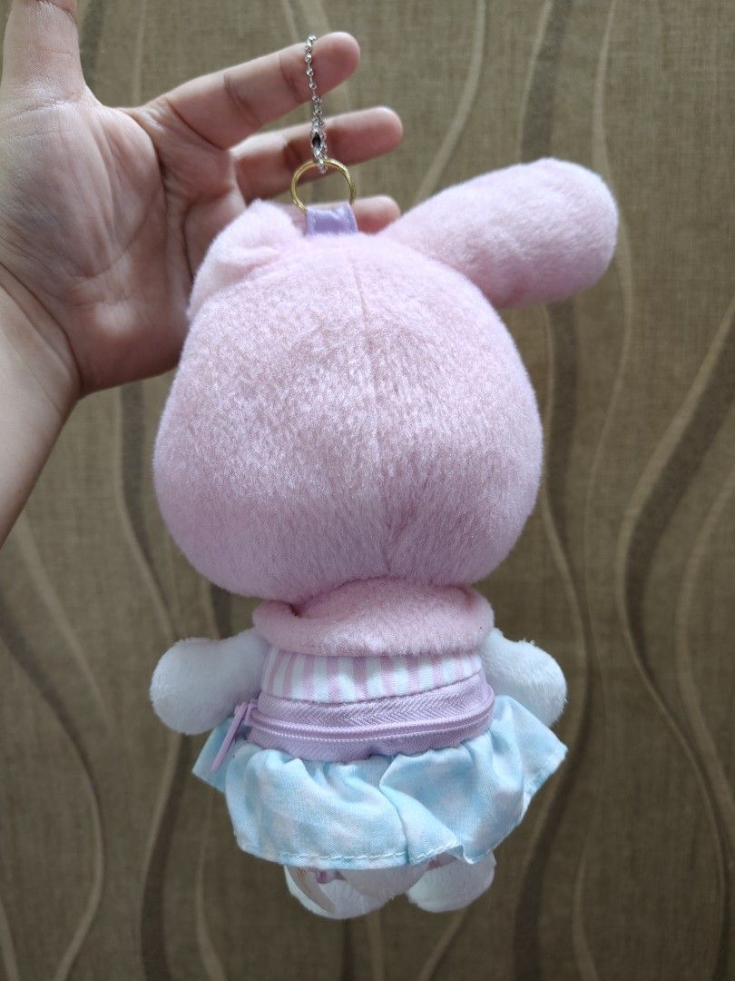 Sanrio My Melody Plush Pouch Charm (Category: Plushies & Soft Toys) located in Santa Rosa. Submitted by mmps249.1 (Listing ID 1469400857, Image 2). Description: Crossposted Mine now, pay now shipping courier: JRS only Gcash payment upon order No reservations.