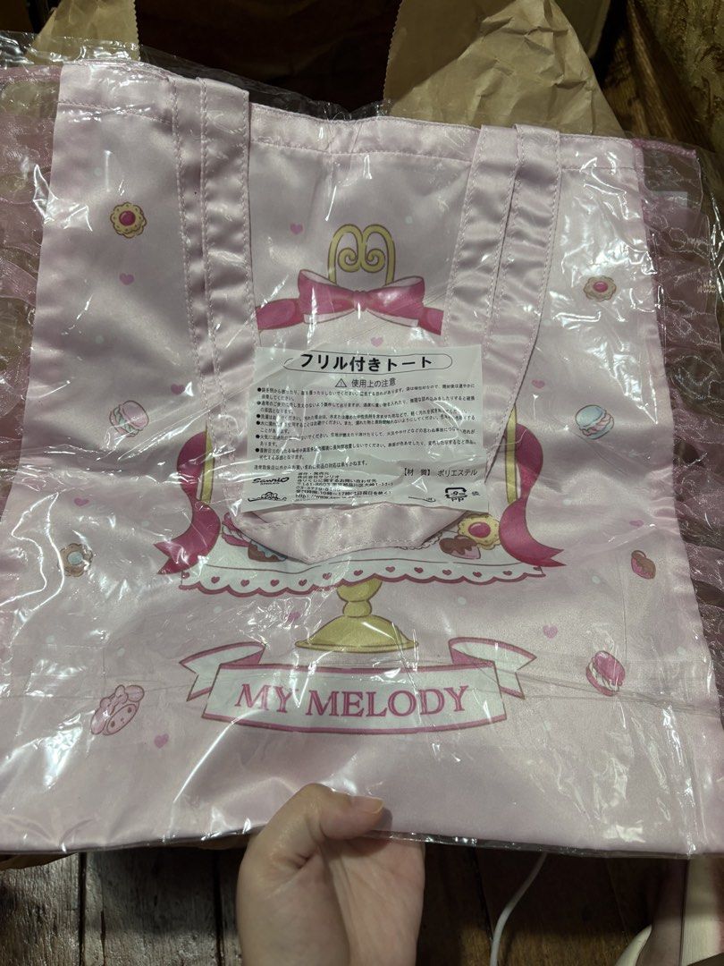 Sanrio: My Melody Tote Bag (Category: Tote Bags) located in Baguio. Submitted by guzmankitsune (Listing ID 1469407144, Image 2). Description: .
