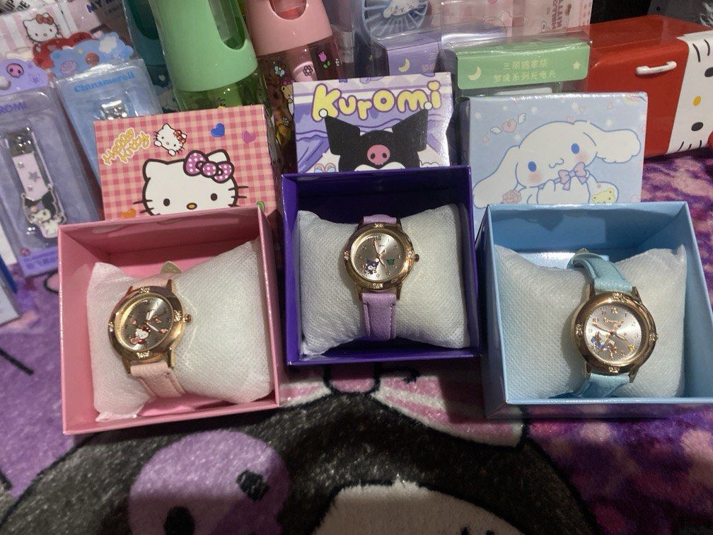Sanrio Watch (Category: Women's Watches) located in Bulacan. Submitted by cute.finds.ph (Listing ID 1469463957, Image 1). Description: —₱200 each.