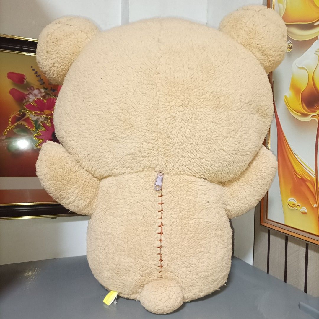 SanX Rilakkuma Fluffy Cheeks XL Plush (Category: Plushies & Soft Toys) located in Mapandan. Submitted by xxrdstffsxx (Listing ID 1469455164, Image 2). Description: .