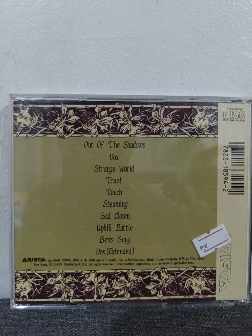 Sarah McLachlan - Touch (Category: CDs & DVDs) located in Cavite. Submitted by bodega_ni_kiks11 (Listing ID 1469459393, Image 2). Description: .