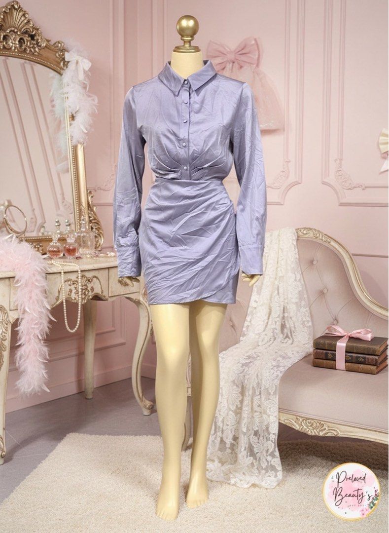 Satin Dress (Category: Dresses) located in Rizal. Submitted by prelovedbeautys060924 (Listing ID 1469506311, Image 1). Description: Like-new condition No flaw.