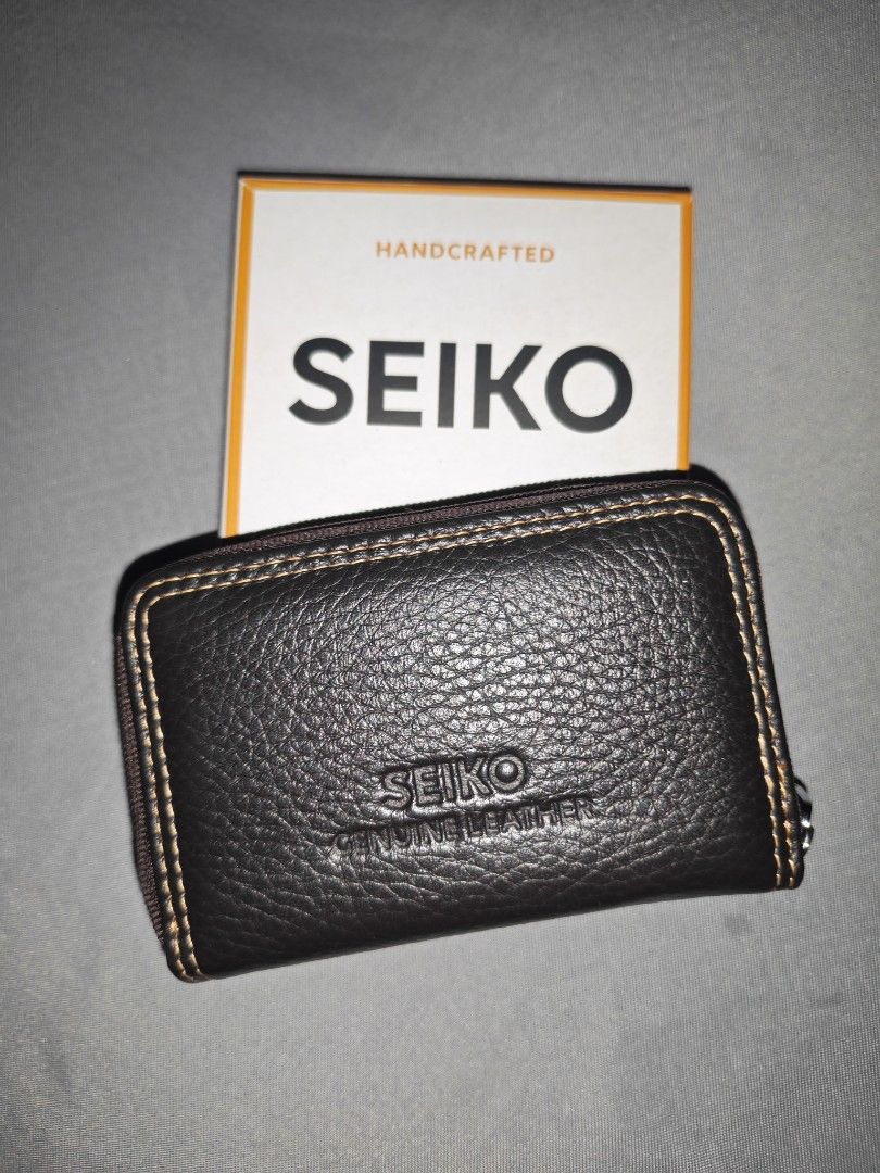 SEIKO WALLET CARD HOLDER (Category: Wallets & Card holders) located in Rosales. Submitted by mossette (Listing ID 1469403812, Image 1). Description: WHAT YOU SEE IS WHAT YOU GET.