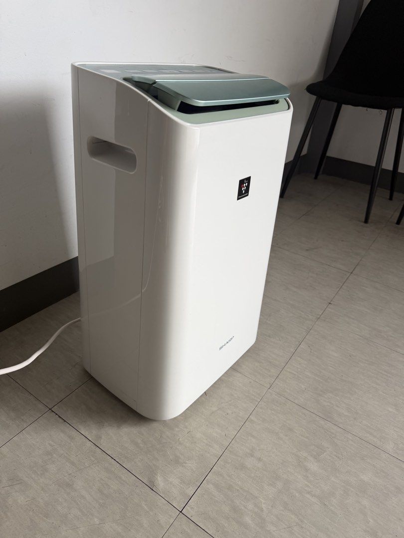 Sharp Dehumidifier (Category: Home Fragrance) located in Batangas. Submitted by lalyn29 (Listing ID 1469544109, Image 2). Description: 📣 FOR SALE: SHARP DEHUMIDIFIER Looking for an effective dehumidifier for your home, office, or room? This Sharp Dehumidifier is up for grabs! 🤍 2 units available ✨ Sharp DW-E16FP-W • Dehumidifying capacity: up to 16L/day • Rated power: 300W • Sharp Plasmacluster technology • Good working condition • Clean and we