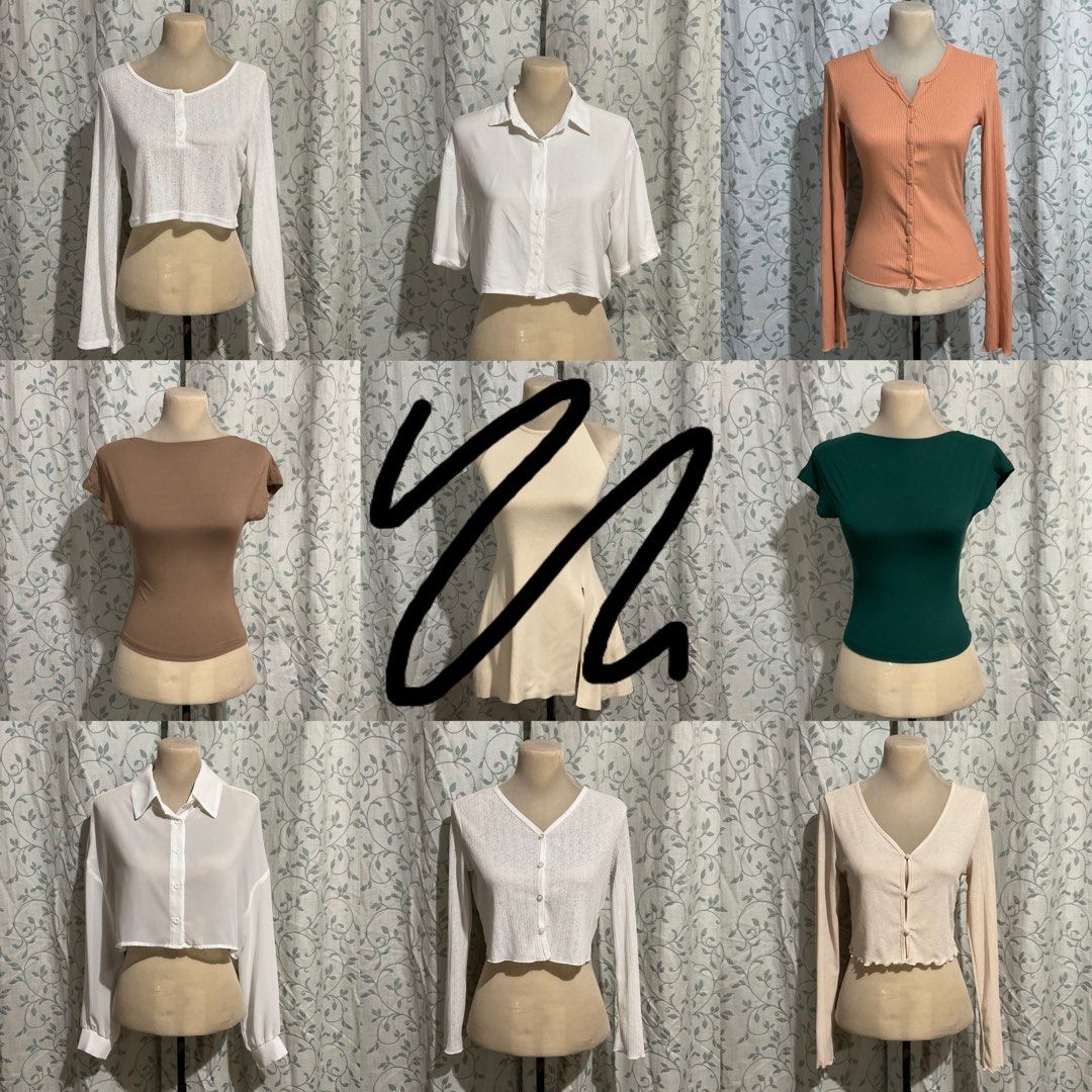 SHEIN 17 pcs Bundle Basic Casual Top Party Top Summer Top Outerwear Top (Category: Others Tops) located in Caloocan City. Submitted by de_clothur (Listing ID 1468956836, Image 3). Description: .