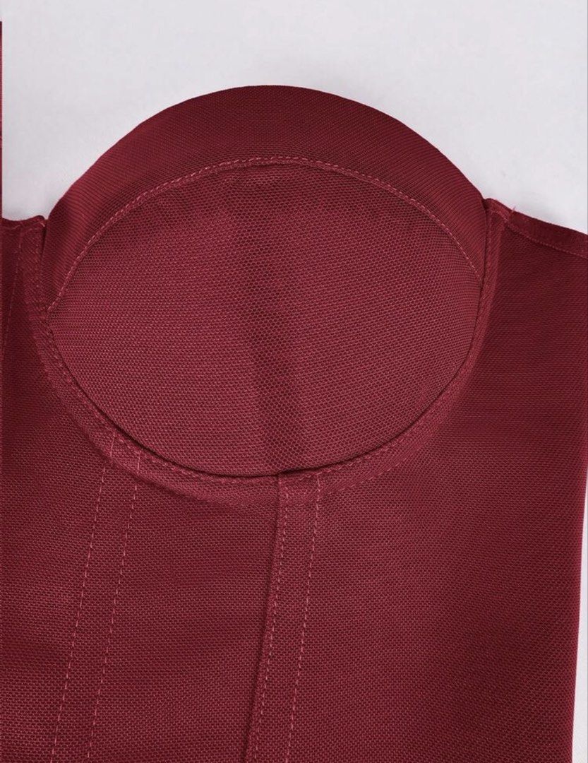 SHEIN RED CORSET TOP in size LARGE (Category: Others Tops) located in Manila. Submitted by lar_declutters (Listing ID 1469413573, Image 3). Description: Brand New, Never been worn Size: Large RFS: Wrong Size Meet Up: Around UST Delivery: Lalamove or JnT (Buyer will shoulder the shipping) .