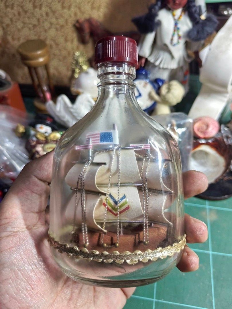 Ship in a Bottle (Category: Other Home Decor) located in Cebu City. Submitted by dudes_villanueva (Listing ID 1469433803, Image 1). Description: Ship in a Bottle Made In Japan 📌 In excellent condition. L3xW2xH5 in.