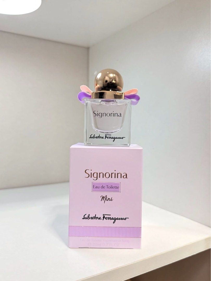 Signorina EDT 20ml (Category: Fragrance & Deodorants) located in Bacoor. Submitted by jandeeee (Listing ID 1469451951, Image 1). Description: Opened box but new.