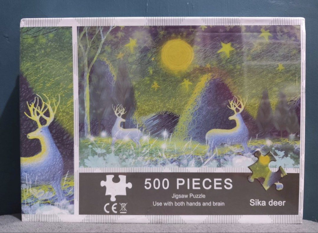Sika Deer Jigsaw Puzzle (Category: Board Games & Puzzles) located in Marikina City. Submitted by thepuzzlehaven (Listing ID 1469417547, Image 1). Description: Sealed Puzzle. MOP: Maribank/Unionbank MOD: Lalamove c/o buyer LOC: Marikina City.