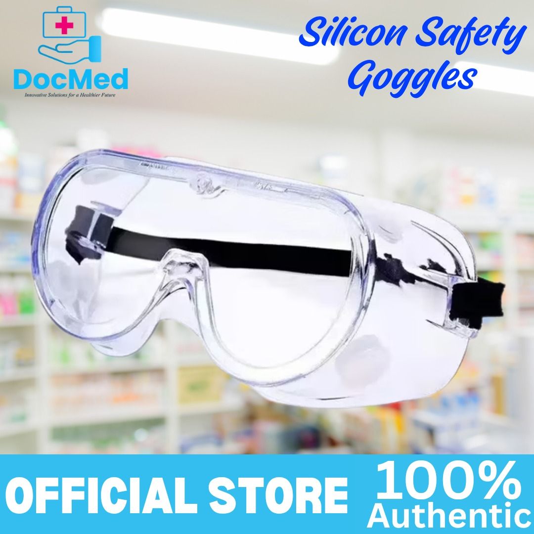 SILICONE SAFETY MEDICAL GOGGLES (Category: Medical Supplies & Tools) located in Quezon City. Submitted by zyra26 (Listing ID 1469431343, Image 2). Description: .