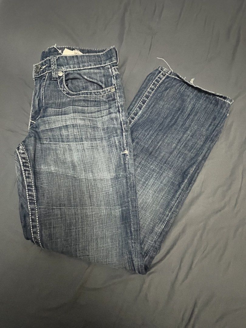 SIZE 28 - Monarchy Jeans (Category: Jeans) located in Paranaque City. Submitted by regina_sy (Listing ID 1469519592, Image 2). Description: NO issue MOP: GCASH J&T Express delivery (SF c/o BUYER) * Parcel Drop-off (J&T Branch) WEEKENDS only NO WW photo 📍MNL .