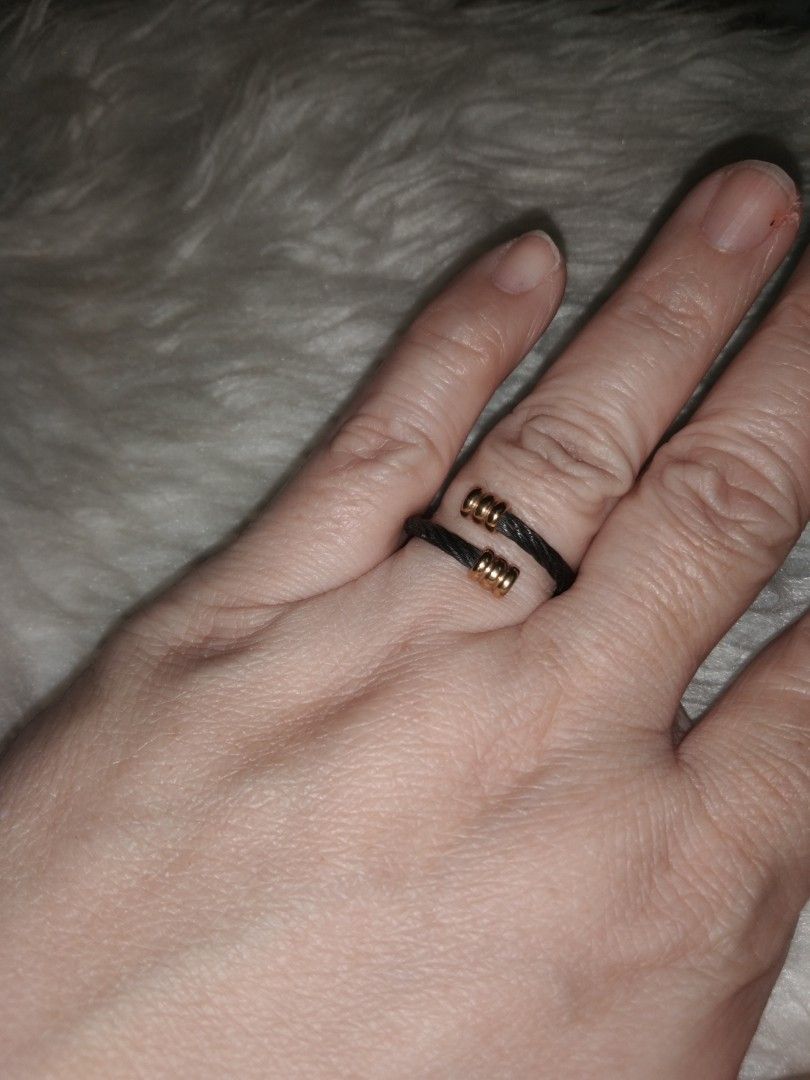 Size 8 coil ring black (Category: Rings) located in Quezon City. Submitted by eidorableshop (Listing ID 1469393869, Image 1). Description: .