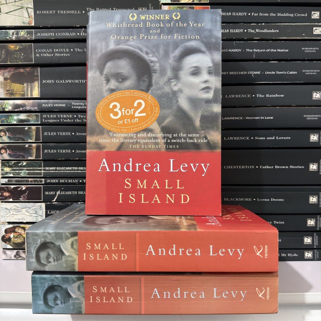 Small Island by Andrea Levy Paperback (Category: Storybooks) located in Lingayen. Submitted by readwjane (Listing ID 1469474441, Image 1). Description: - Title: Small Island by Andrea Levy - Awards: Whitbread Book of the Year & Orange Prize for Fiction - Genre: Historical Fiction (post-war Britain & Jamaican migrants) - Format: Standard paperback with distinctive red spine - Condition: Brand new, multiple copies available - Perfect for: Fiction l