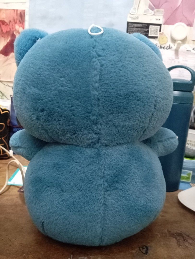 Snorlax Pokemon Plushie (Category: Plushies & Soft Toys) located in Cebu City. Submitted by nayuyuun (Listing ID 1469457951, Image 2). Description: ‼️PLEASE READ THE ENTIRE DESCRIPTION ‼️ 🐾 | ABOUT THE PLUSHIE: • Fluffy and huggable! Perfect as a gift for snorlax lovers! (⁠ ⁠◜⁠‿⁠◝⁠ ⁠)⁠♡ • His size is similar to miniso plushies like the small penguin! (Kindly send a message for inquiries!) • Has only been kept as a display on my desk because he's