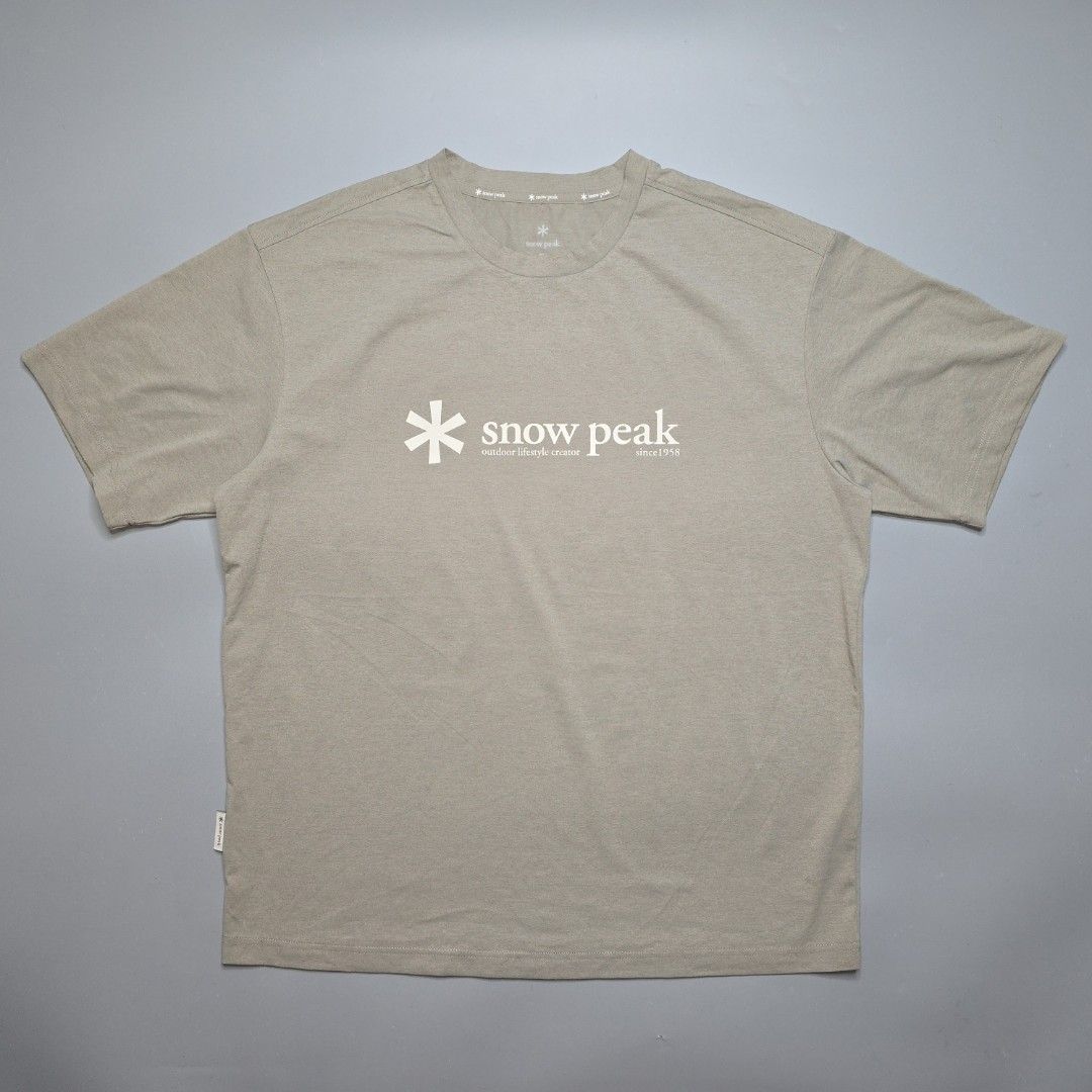Snow Peak - Quick Dry Logo T-Shirt (Category: Tshirts & Polo Shirts ) located in Malabon City. Submitted by buynflex (Listing ID 1469504313, Image 1). Description: Snow Peak - Quick Dry Logo T-Shirt Size L Dimes: W 25 x L 30 Gently Used Excellent Condition.