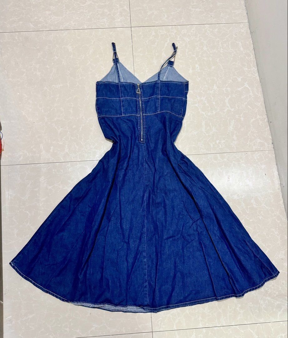 Soft Denim Blue Dress (Size S-M) (Category: Dresses) located in Cavite. Submitted by gigi3175 (Listing ID 1469503694, Image 3). Description: .