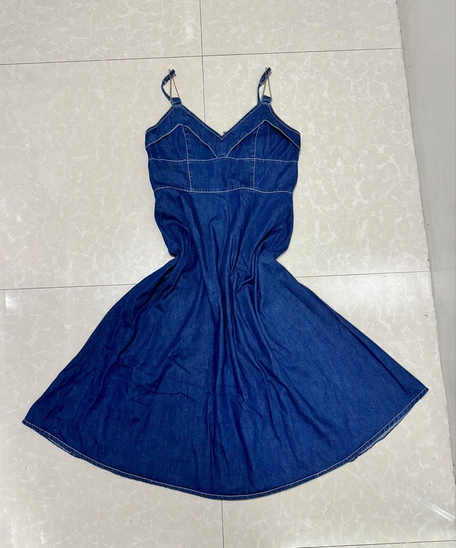 Soft Denim Blue Dress (Size S-M) (Category: Dresses) located in Cavite. Submitted by gigi3175 (Listing ID 1469503694, Image 2). Description: .