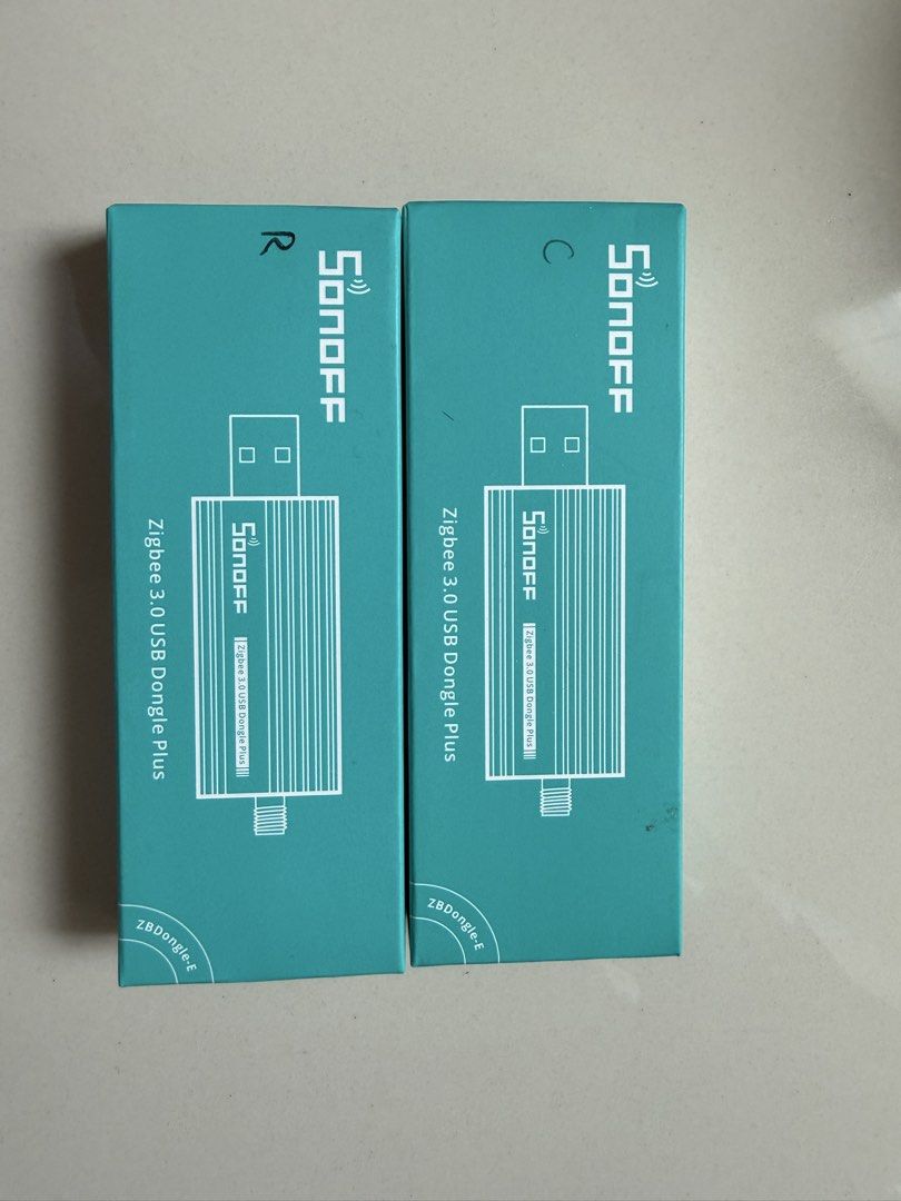 SONOFF Zigbee 3.0 USB Dongle Plus ZBDongle-E (Category: Cables & Adaptors) located in Angeles City. Submitted by arduino-lover (Listing ID 1469459551, Image 3). Description: - Brand: SONOFF - Model: Zigbee 3.0 USB Dongle Plus (ZBDongle-E) - Condition: Brand new, unopened packaging - Inclusions: Antenna and original teal retail box - Perfect for: Home Assistant and smart home automation - Trusted Carousell PH seller, message for fast shipping!.