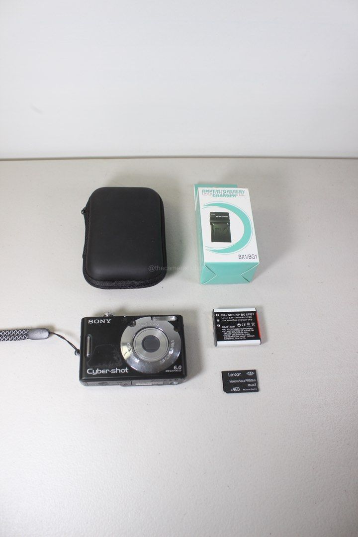 Sony Cyber-shot DSC-W40 6.0 MP Digital Camera (Category: Cameras) located in Tarlac. Submitted by thecouclub (Listing ID 1469496590, Image 2). Description: Sony Cyber-shot DSC-W40 6.0 MP Digital Camera ♡ ̆̈ Super HAD CCD sensor ♡ ̆̈ built-in flash working ♡ ̆̈ movie mode (VGA) ♡ ̆̈ high sensitivity mode ♡ ̆̈ scene modes ♡ ̆̈ color mode ♡ ̆̈ red eye reduction ♡ ̆̈ 3x optical zoom ♡ ̆̈ digital zoom ♡ ̆̈ optical viewfinder ♡ ̆̈ 2.0” LCD display ♡ ̆̈