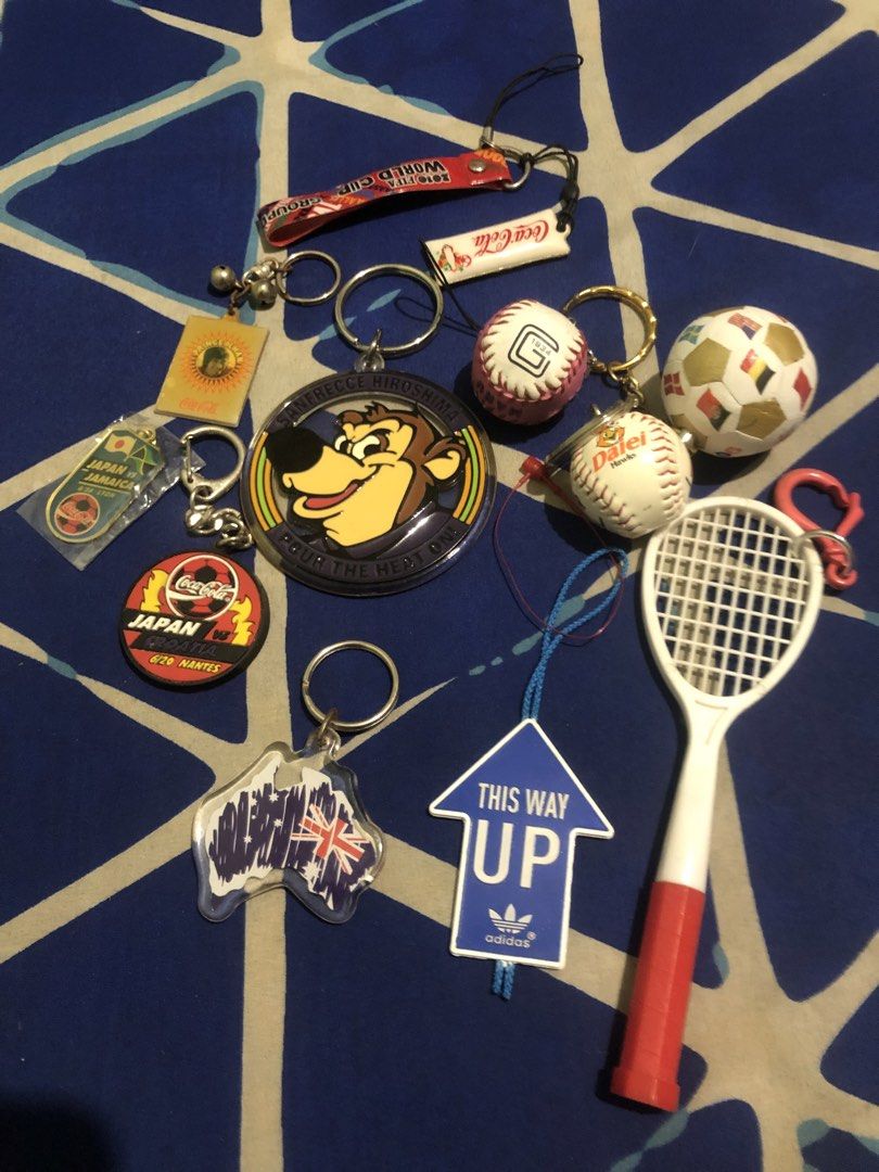 Sports collectibles charms bundle (Category: Vintage Collectibles) located in Quezon City. Submitted by markgolveo (Listing ID 1469504924, Image 1). Description: Sports collectibles charms bundle.