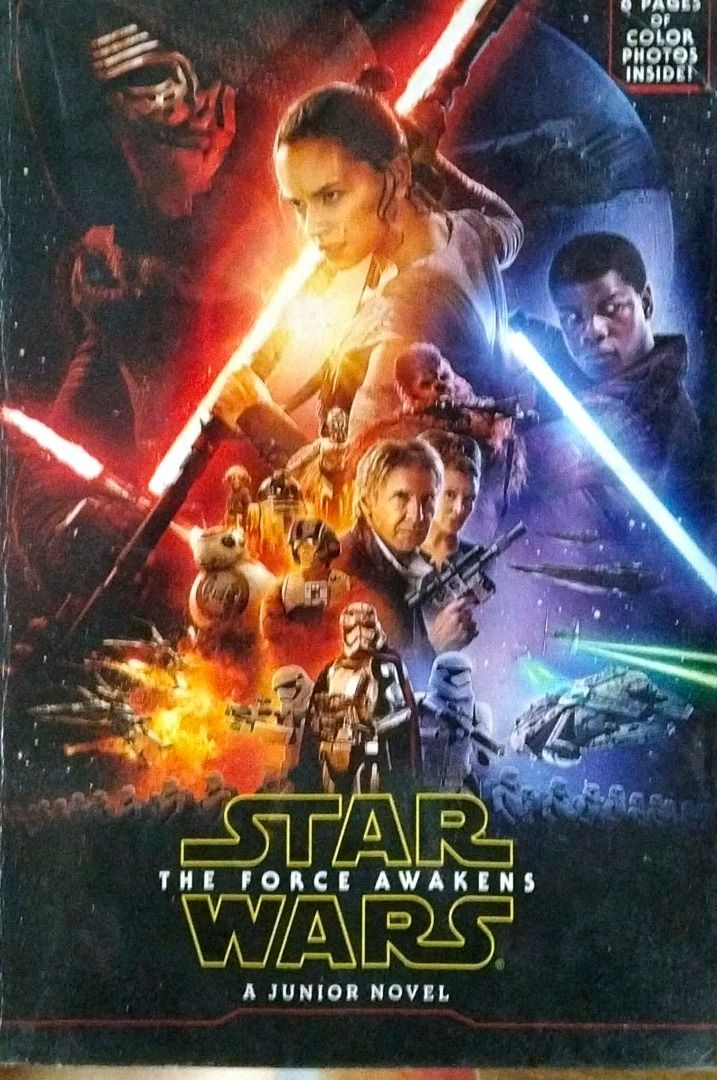 Star Wars: The Force Awakens - A Junior Novelization (Category: Storybooks) located in Caloocan City. Submitted by zashafenam (Listing ID 1469529379, Image 1). Description: Light yellowing at the top, but the book is in good condition. Barely touched. Payment through GCash.