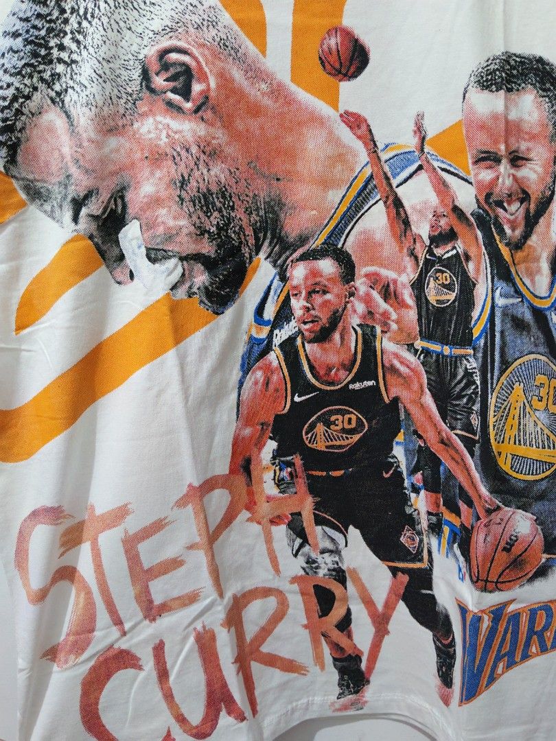 Stephen Curry in action White Shirt (Category: Tshirts & Polo Shirts ) located in Taguig. Submitted by thriftedminds (Listing ID 1469513397, Image 2). Description: Item: Stephen Curry in action (White shirt)🔥 ‎Size: No Tag ‎Width: 21.5 ‎Length: 28.5 ‎Condition: Excellent ‎Issue: None DM to purchase 📩.