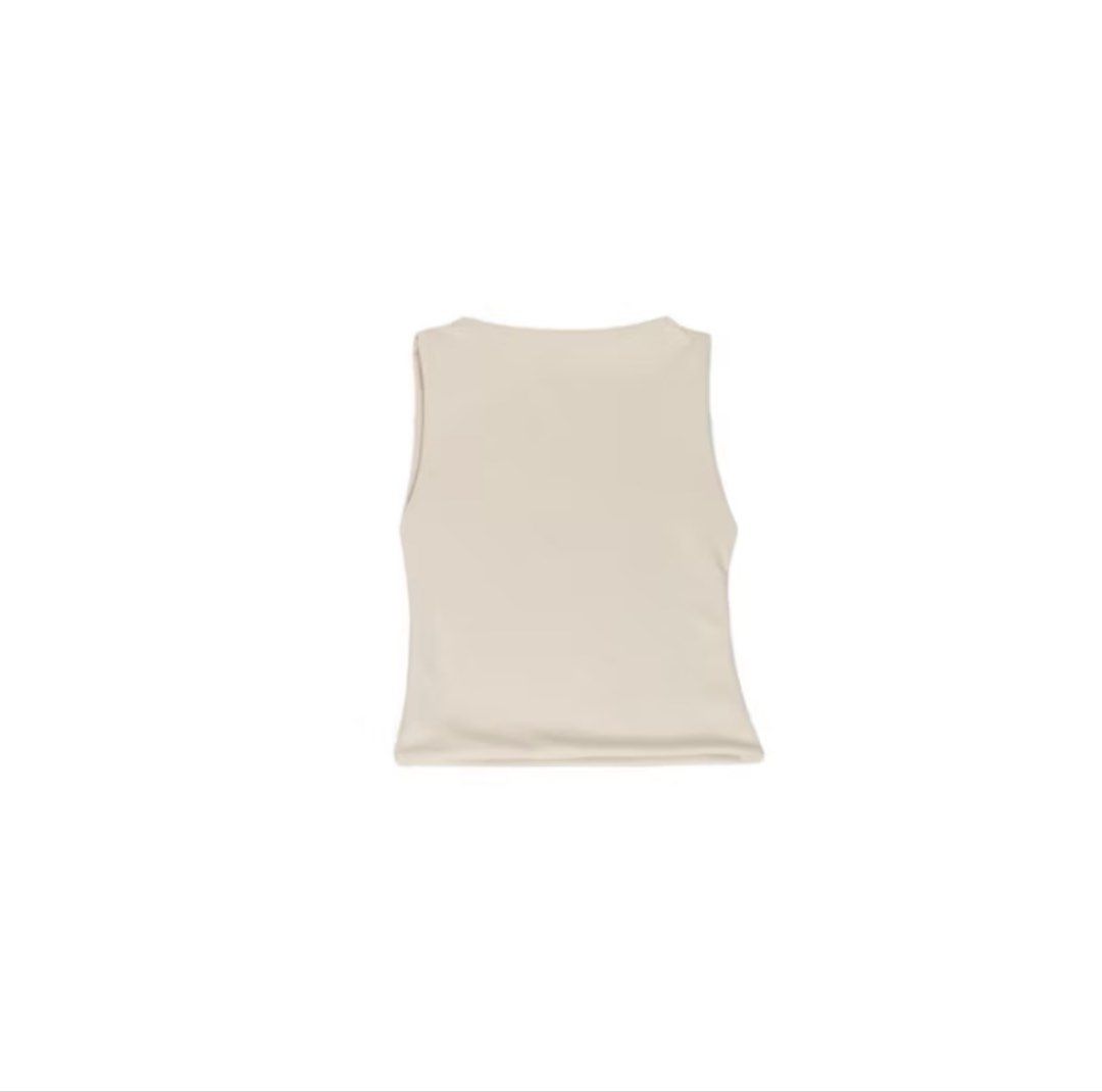 Stitch It J&C Boat Neck Top (Category: Sleeveless) located in Manila. Submitted by wengobaco (Listing ID 1469542486, Image 2). Description: Size XS-S (see last pic for measurements) Sleeveless boat neck top Fitted Double lined Never been used Rfs: decluttering MOP: GCash only MOD: Lalamove/Grab only (buyer will book and shoulder df) .