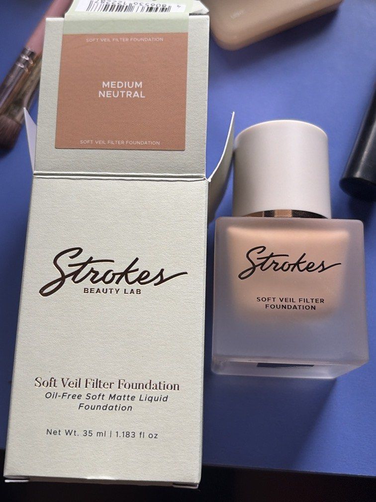 Stroked foundation (Category: Makeup) located in Porac. Submitted by maeganfinds (Listing ID 1469405973, Image 1). Description: Shade medium neutral, good as new just tried the shade but it’s too light for me. .