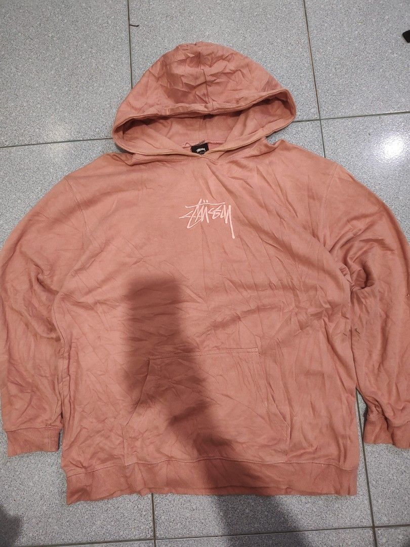 Stussy Hoodie (Category: Coats, Jackets and Outerwear) located in Labo. Submitted by ronelryan (Listing ID 1469495209, Image 1). Description: Large on tag Slight fade sa hood.