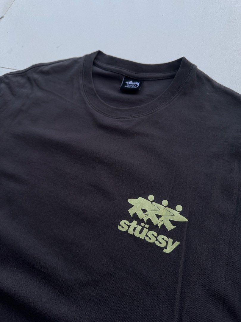 Stussy Surfwalk Pigment Dyed Tee (Category: Tshirts & Polo Shirts ) located in Angeles City. Submitted by royal_vintage_thriftshop (Listing ID 1469434634, Image 3). Description: No issue Chest 22, Length 26.