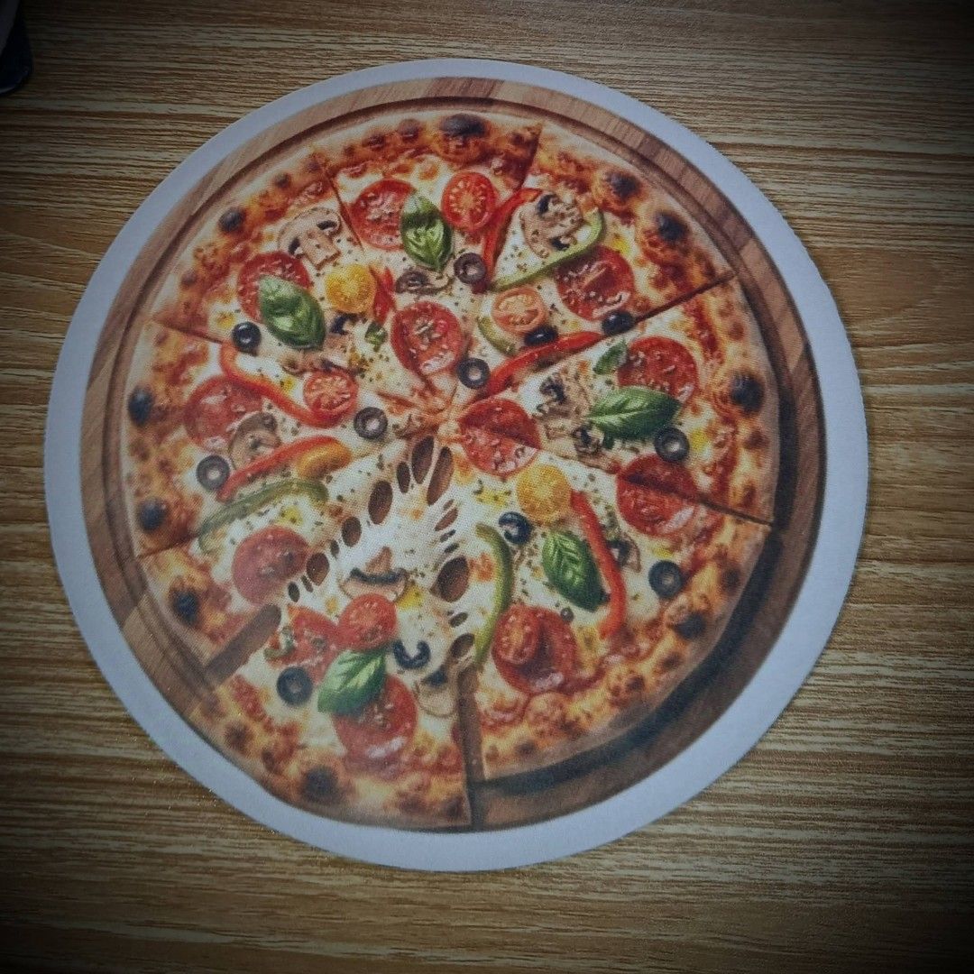 SUBLIMATION MOUSEPADS (Category: Mouse & Mousepads) located in San Pedro. Submitted by abieboink (Listing ID 1469440396, Image 2). Description: - High-quality sublimation mousepads - Available in 3 vibrant designs: Starry Night Snoopy (Square), Pepperoni Pizza (Round), and Chocolate Donut (Round) - Smooth surface for accurate mouse tracking - Durable rubber base to prevent slipping - Perfect for office work, online classes, and gaming setups.